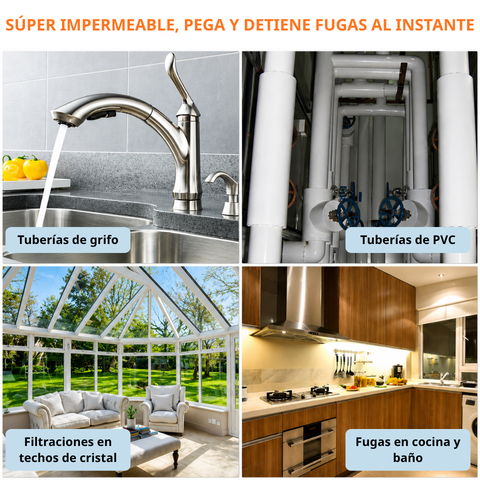 Cinta multiusos contra fugas de agua