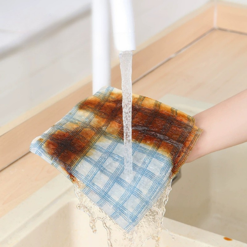 Paño De Cocina En Rollo, No Suelta Pelusa, No Absorbe Aceite, Paño Especial Para Cocina, Uso En Seco Y Húmedo, Paño Multiuso