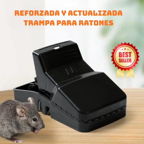 Trampa de Presión para Ratones – Trampa Robusta y de Alta Resistencia
