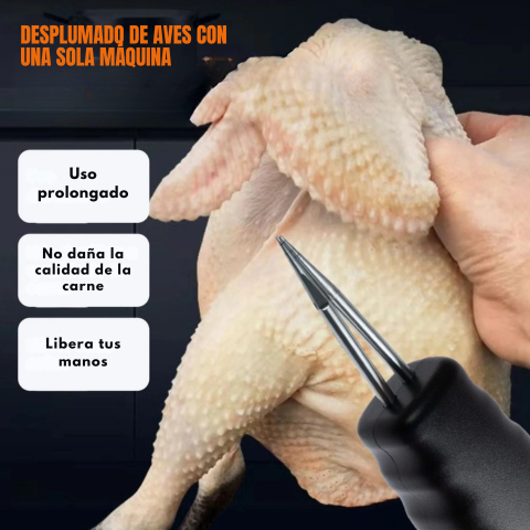 Desplumadora Portátil Y Manual