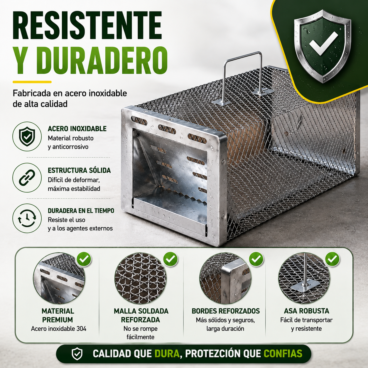 BestSeller™ - Trampa Humanitaria para Ratones, Ratas y Ardillas Vivas