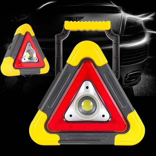 ⚜️ (SÚPER OFERTA) Triángulo De Emergencia 3 En 1 Para Auto Con Luz LED Súper Brillante