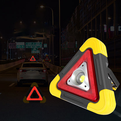 ⚜️ (SÚPER OFERTA) Triángulo De Emergencia 3 En 1 Para Auto Con Luz LED Súper Brillante