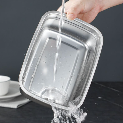 Recipiente para alimentos de acero inoxidable 316 + vacío – Frescura garantizada al 100%