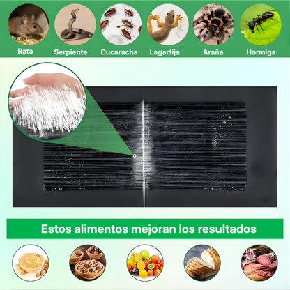 ⚡ Trampas adhesivas profesionales – tamaño extra grande para capturar más rápido