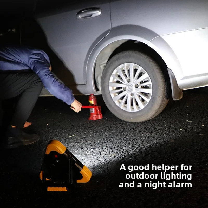 ⚜️ (SÚPER OFERTA) Triángulo De Emergencia 3 En 1 Para Auto Con Luz LED Súper Brillante