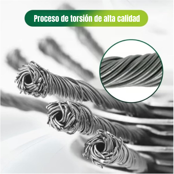 70% DE DESCUENTO | El Cabezal Del Cortacésped Tiene 6 Bordes De Acero Inoxidable
