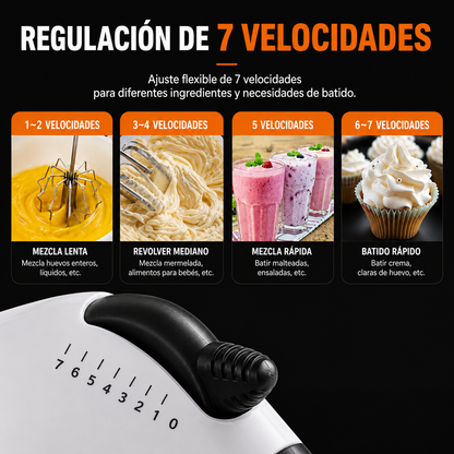 Batidora De Mano Scarlett HE-133 Multiusos Para Repostería Y Cocina En Casa