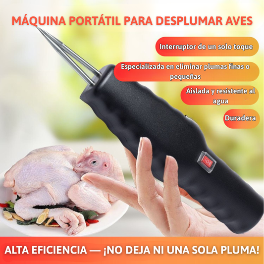 Desplumador de Aves Portátil y Manual – Práctico y Rápido