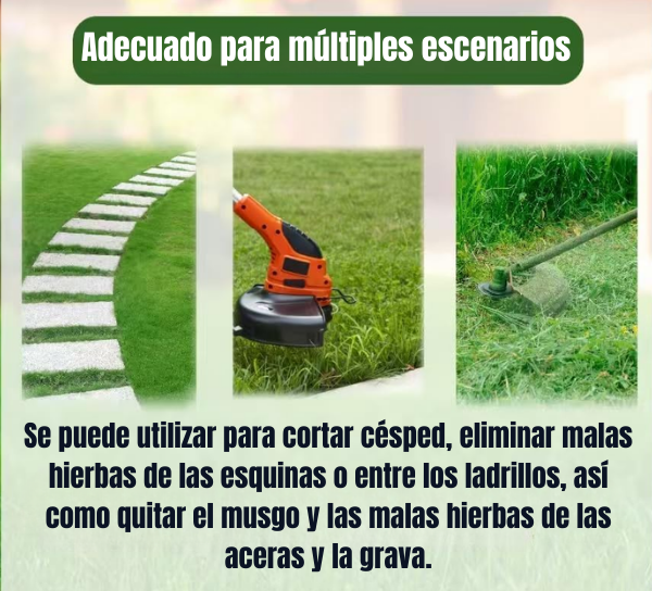 70% DE DESCUENTO | El Cabezal Del Cortacésped Tiene 6 Bordes De Acero Inoxidable