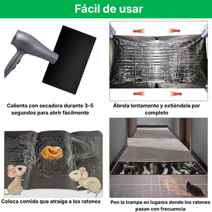 ⚡ Trampas adhesivas profesionales – tamaño extra grande para capturar más rápido