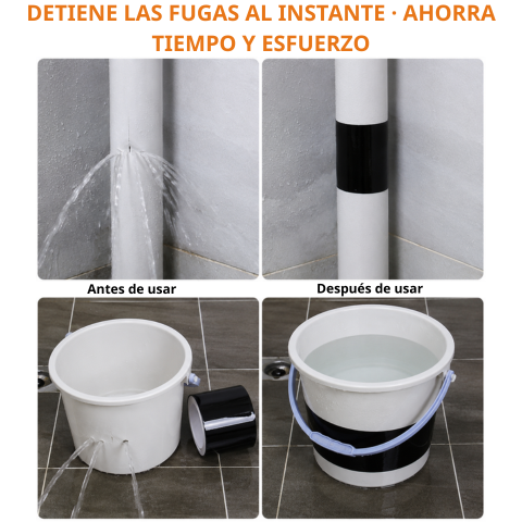 Cinta multiusos contra fugas de agua
