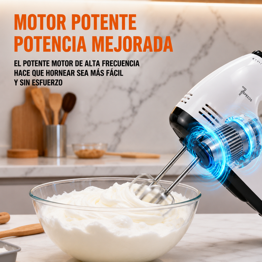 Batidora De Mano Scarlett HE-133 Multiusos Para Repostería Y Cocina En Casa