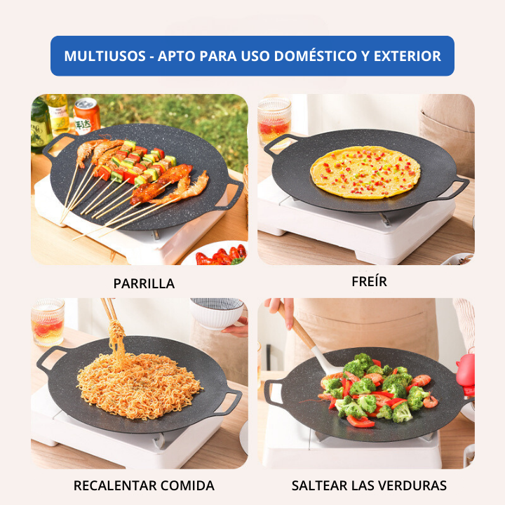 70% DE DESCUENTO | Sartén Antiadherente Multiusos De 6 Capas, Se Puede Utilizar Para Placas De Inducción