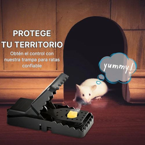 Trampa De Presión Para Ratas – Trampa Robusta Y De Alta Resistencia