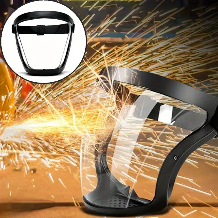 70% DE DESCUENTO | La Visera Protege La Cara, Los Ojos y Las Vías Respiratorias Durante el Trabajo