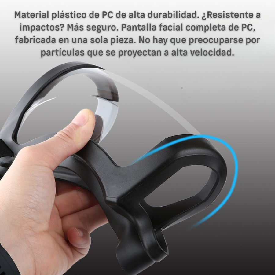 70% DE DESCUENTO | La Visera Protege La Cara, Los Ojos y Las Vías Respiratorias Durante el Trabajo