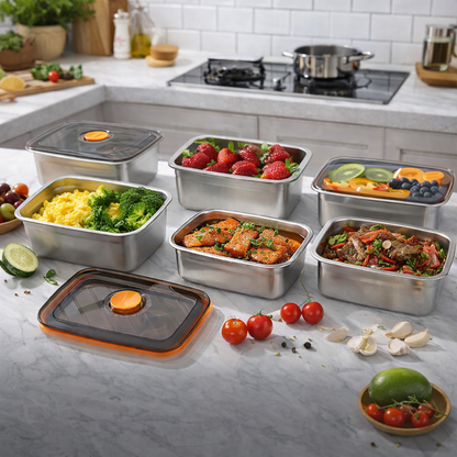 Llévate 9, Paga 5 | Tupper Hermético Inox 316L (1500ml)