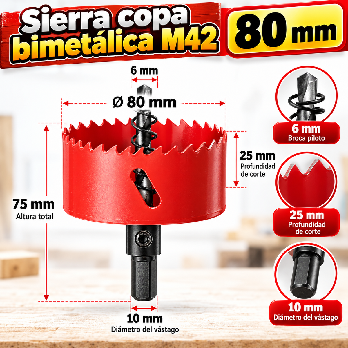 Comedero Automático para Gallinas y Patos – Incluye Sierra Copa y Broca