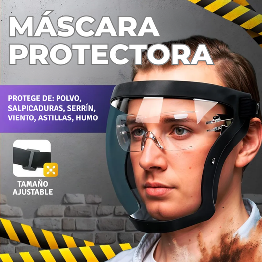 70% DE DESCUENTO | La Visera Protege La Cara, Los Ojos y Las Vías Respiratorias Durante el Trabajo